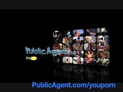 PublicAgent Sexy brunette loves my charm and money. Thumb