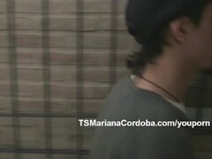 Mariana Cordobas Mailman blowjob Thumb