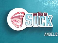 Angelica heart getting double penetrated by two hard cock Thumb