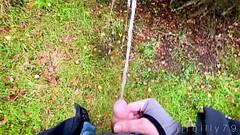 jjreilly79 public piss in woods &mdash_&nbsp_peeing in public Thumb