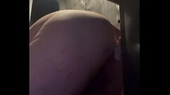 Heavy Set Guy Fucks Rubber Cock Thumb