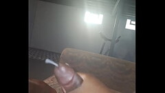 jacking off in my basement Thumb