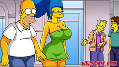 The hottest MILF in town! The Simptoons, Simpsons hentai Thumb