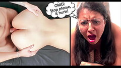 first time anal very painful anal surprise with a sexy 18 year old latina college student Thumb