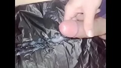 cumshot on a garb.e b. Thumb